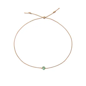 May Birthstone Wishing Bracelet with Emerald