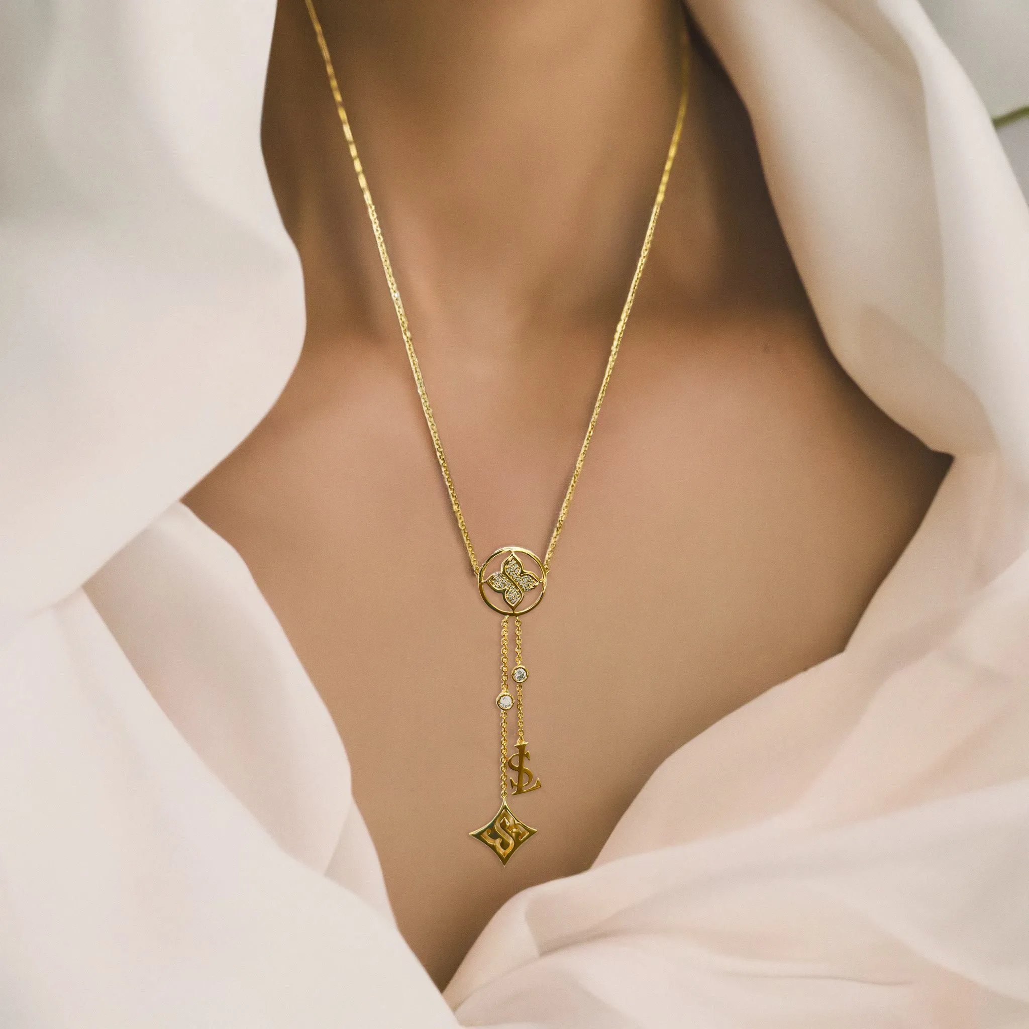 Motif Y Necklace