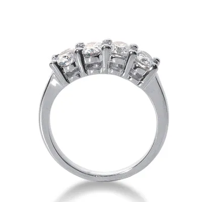 Oval Diamond Wedding Band (Total Diamond Weight 2.00ct, Quality GH-VS)