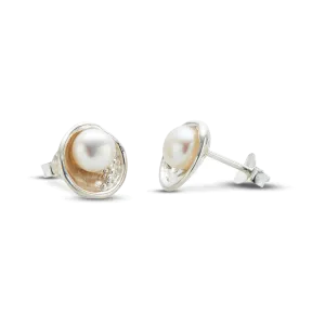 Pearl Stud Earrings