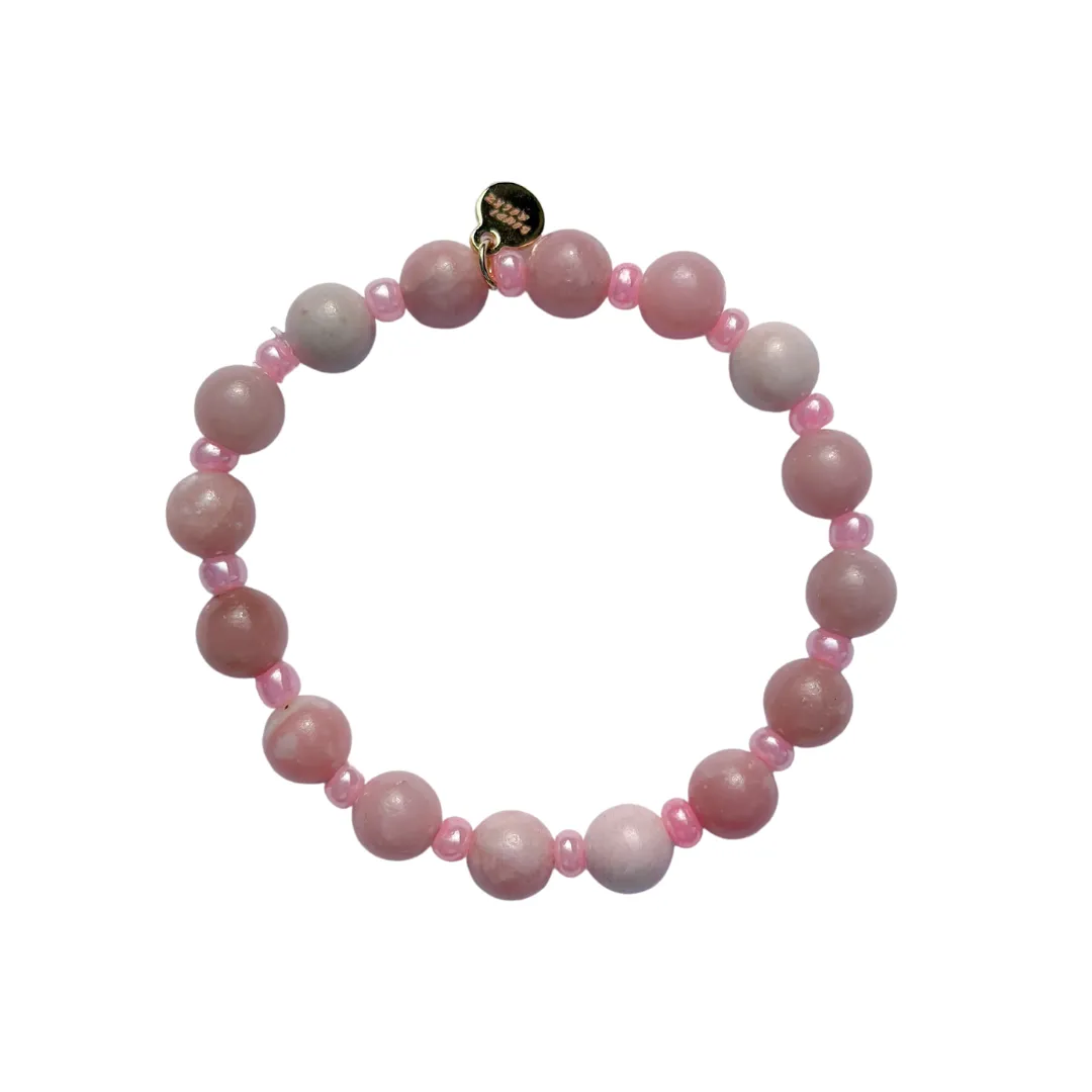 Pink Opal Healing Bracelet