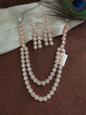 Premium Look Double Line Long Set