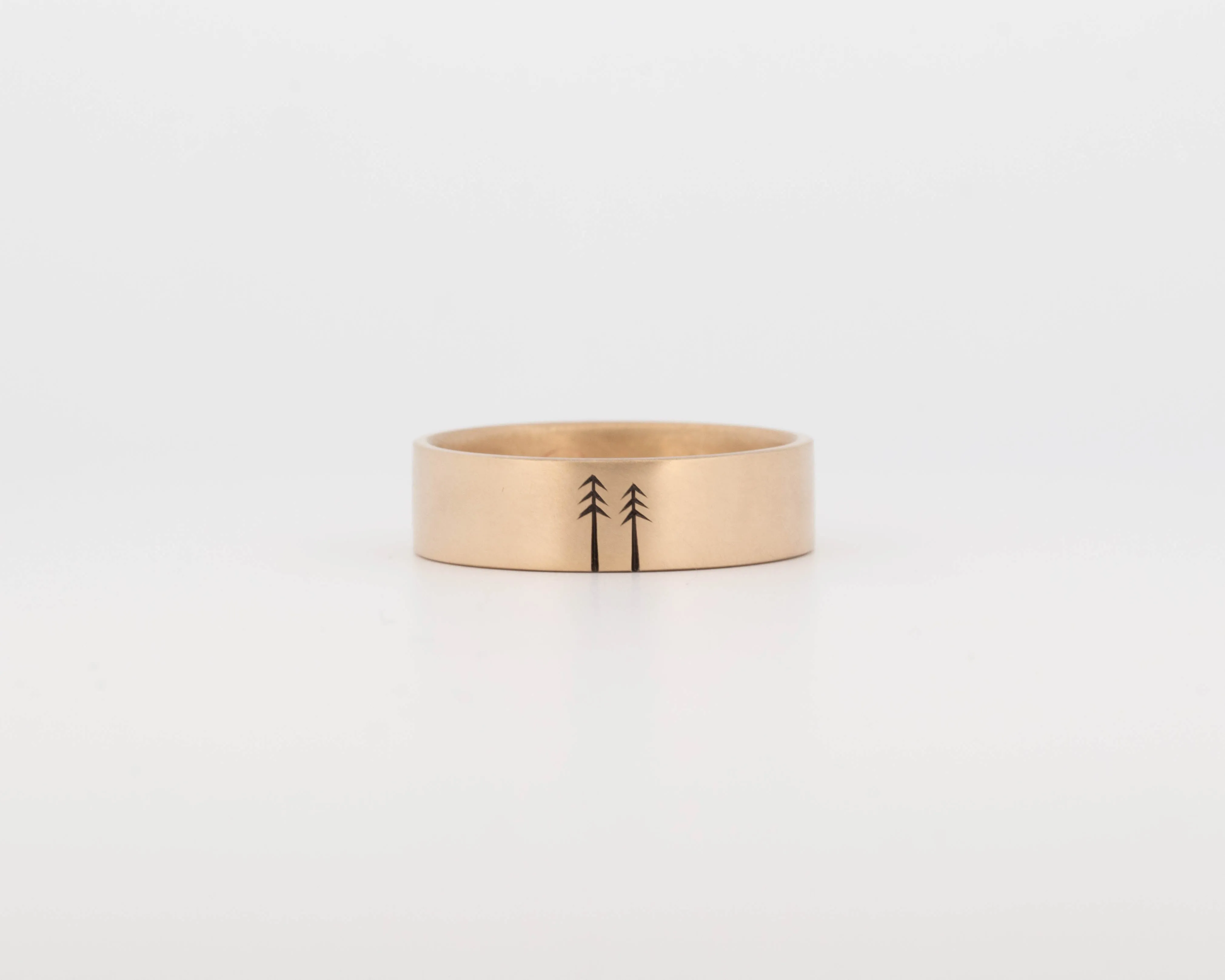 READY TO SHIP #203 Woodland Ring in Yellow Gold - Medium - Size 9