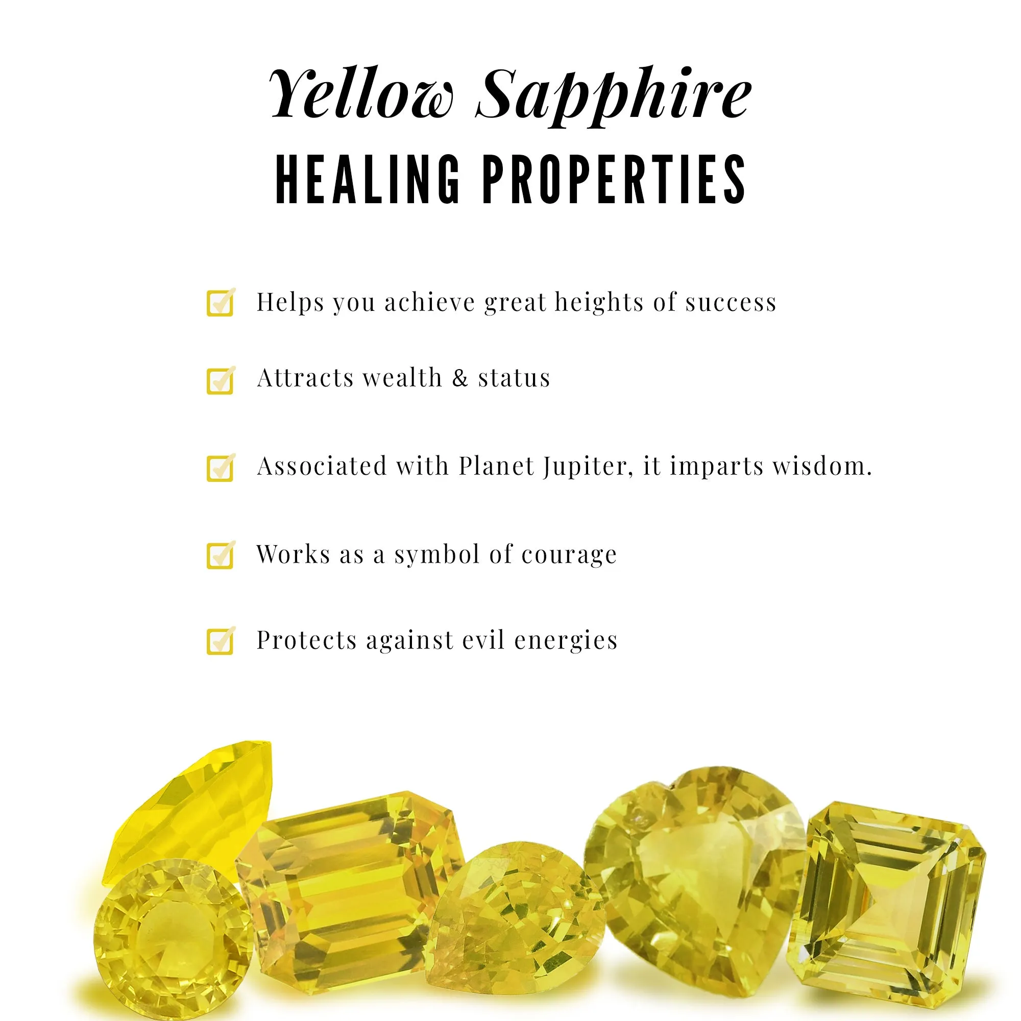 Round Yellow Sapphire Seven Stone Station Chain Bracelet