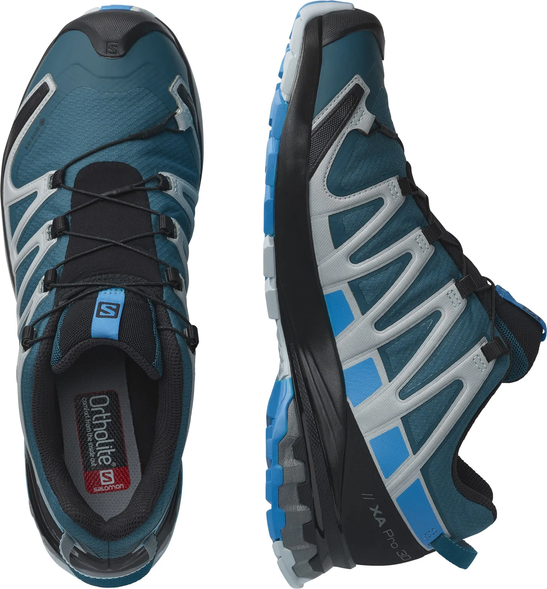 Salomon Men&#x27;s XA Pro 3D V8 GORE-TEX Legion Blue/Blithe/Pearl Blue | Buy Salomon Men&#x27;s XA Pro 3D V8 GORE-TEX Legion Blue/Blithe/Pearl Blue here | Outnorth