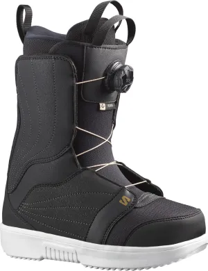 Salomon Women&#x27;s Pearl BOA Black/White/Gold | Buy Salomon Women&#x27;s Pearl BOA Black/White/Gold here | Outnorth