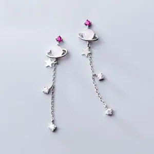 Saturn in Sky Earrings