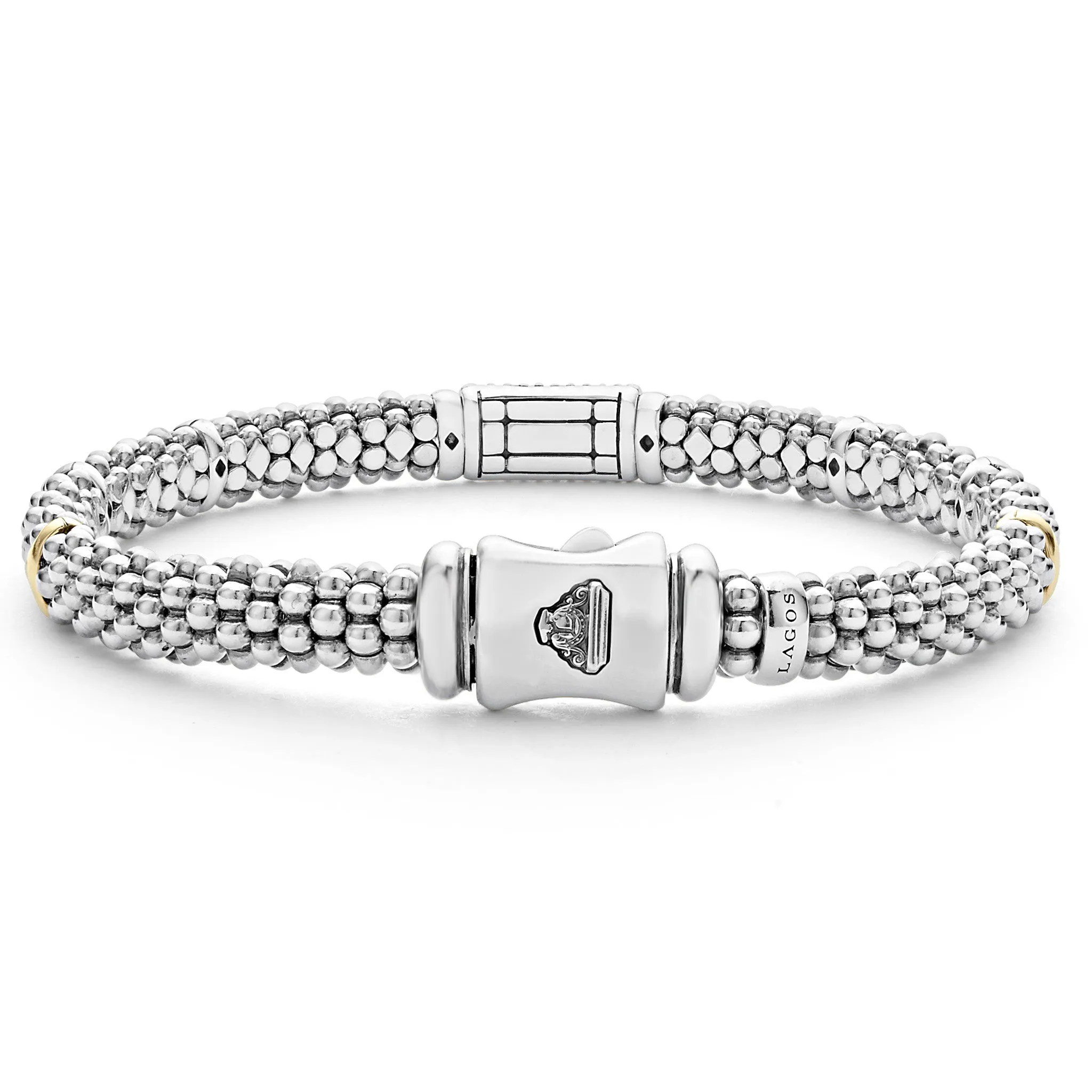 Signature Caviar Pink Sapphire Caviar Bracelet | 6mm