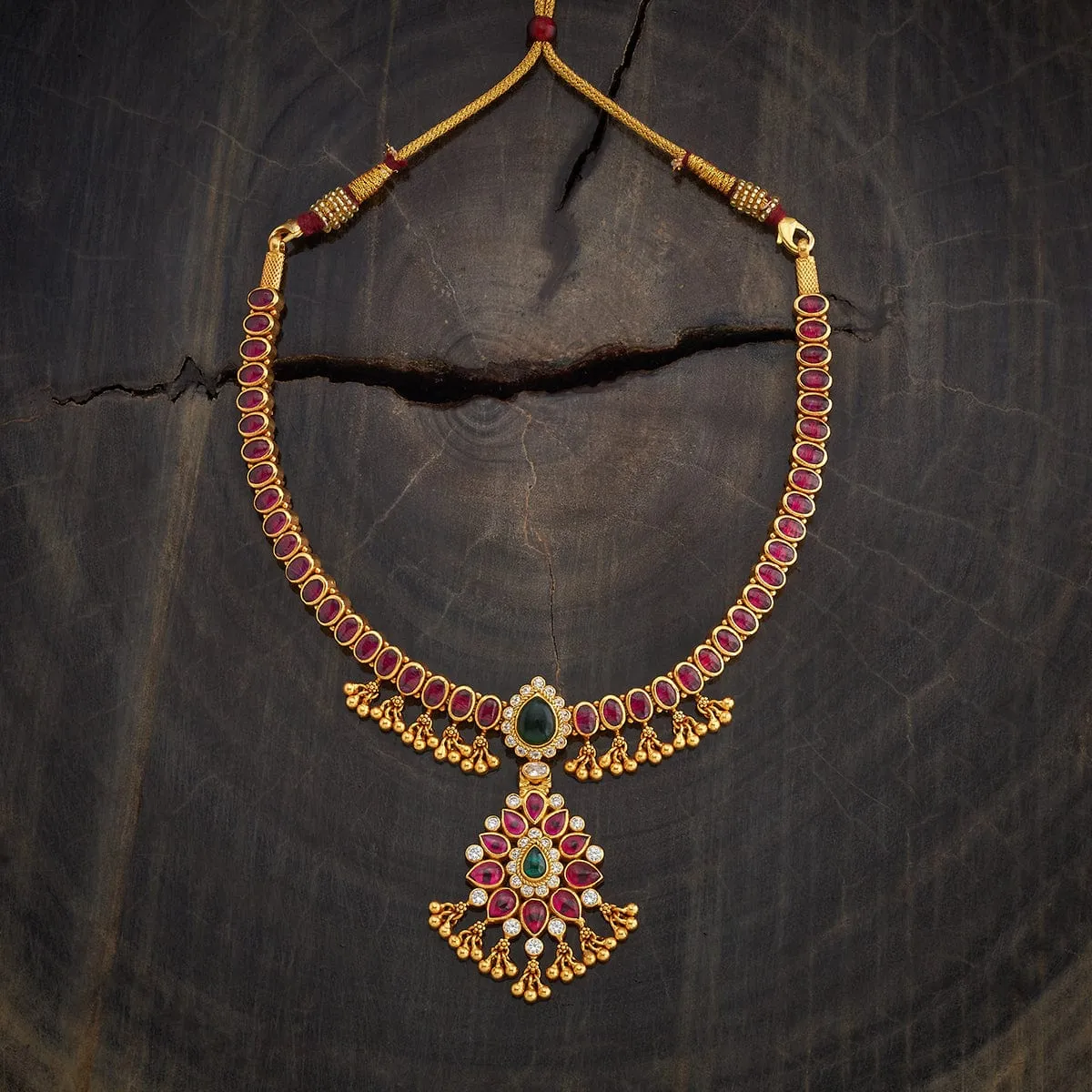 Silver Temple Necklace 173365