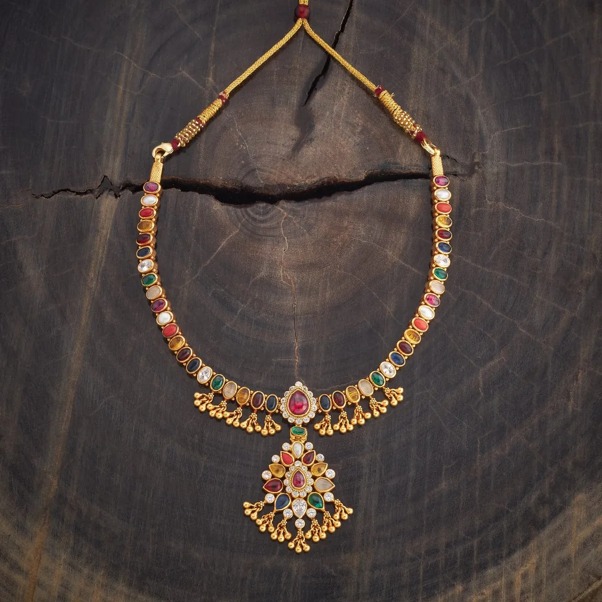 Silver Temple Necklace 173365