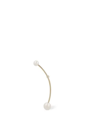 Sophie Bille Brahe   Stellari Grande pearl mono earring 