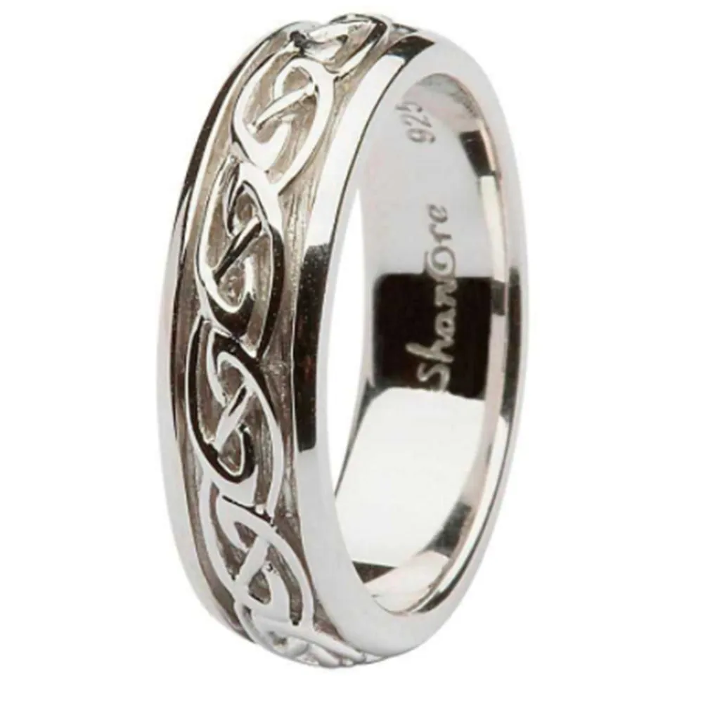 Sterling Silver Celtic Band