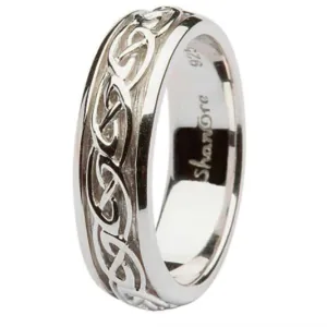 Sterling Silver Celtic Band