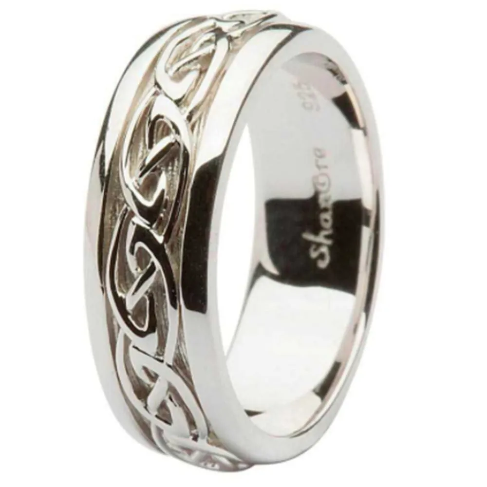 Sterling Silver Celtic Band