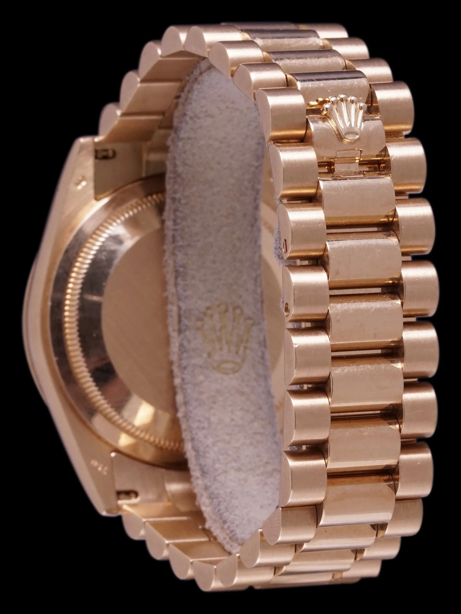 *Unpolished* 2008 Rolex Day-Date (Ref. 118238) 18k YG Cacholong "White Opal" Dial