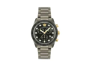 Versace Men's Greca Dome 43mm Quartz Chronograph VE6K00623