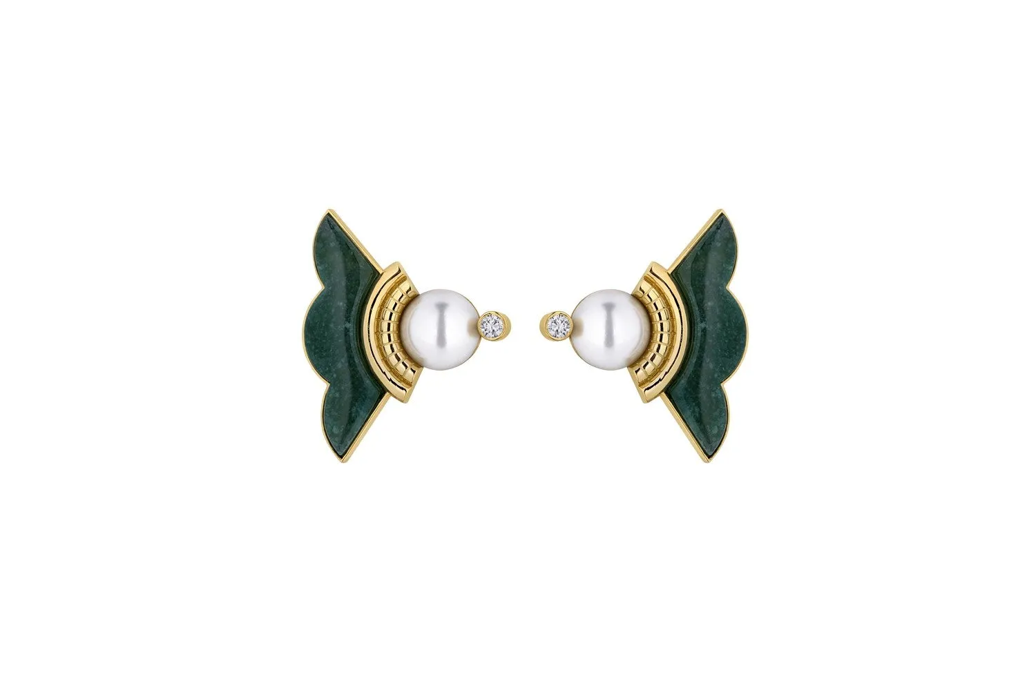 Volant earrings