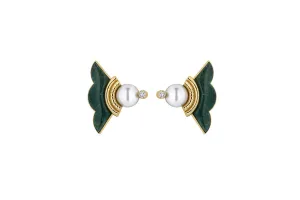 Volant earrings
