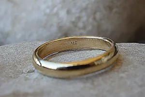 Wedding ring 14k