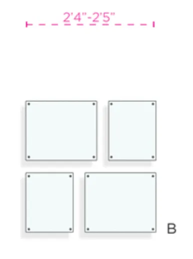 WS Gallery: "3008" Single Panel   Magnet Frames